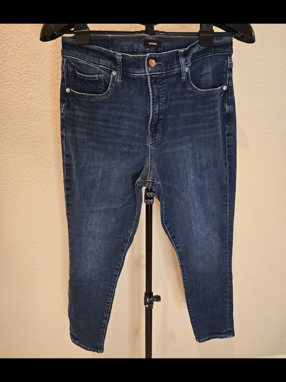 Express Womens High Rise Jeans Size 12 Short